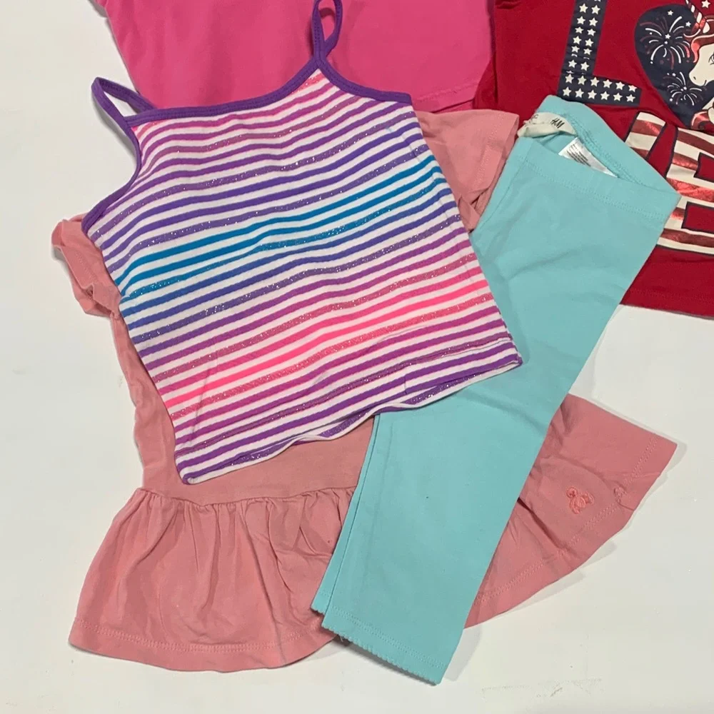 Nike Pink Polo Shirt and Kids Clothing LOT 2T /‎ 3T 4247